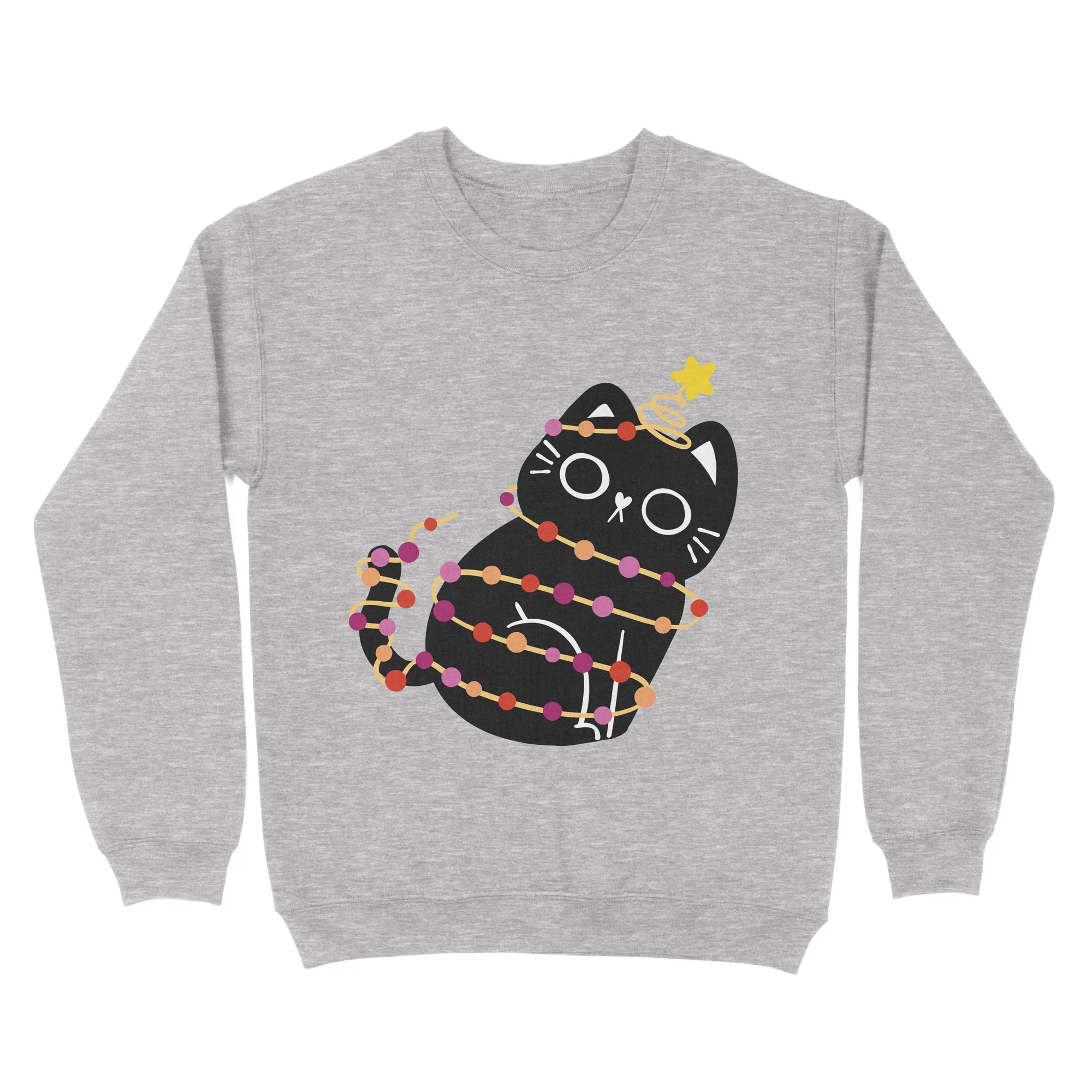 Lesbian Cat Christmas Jumper - Image 3