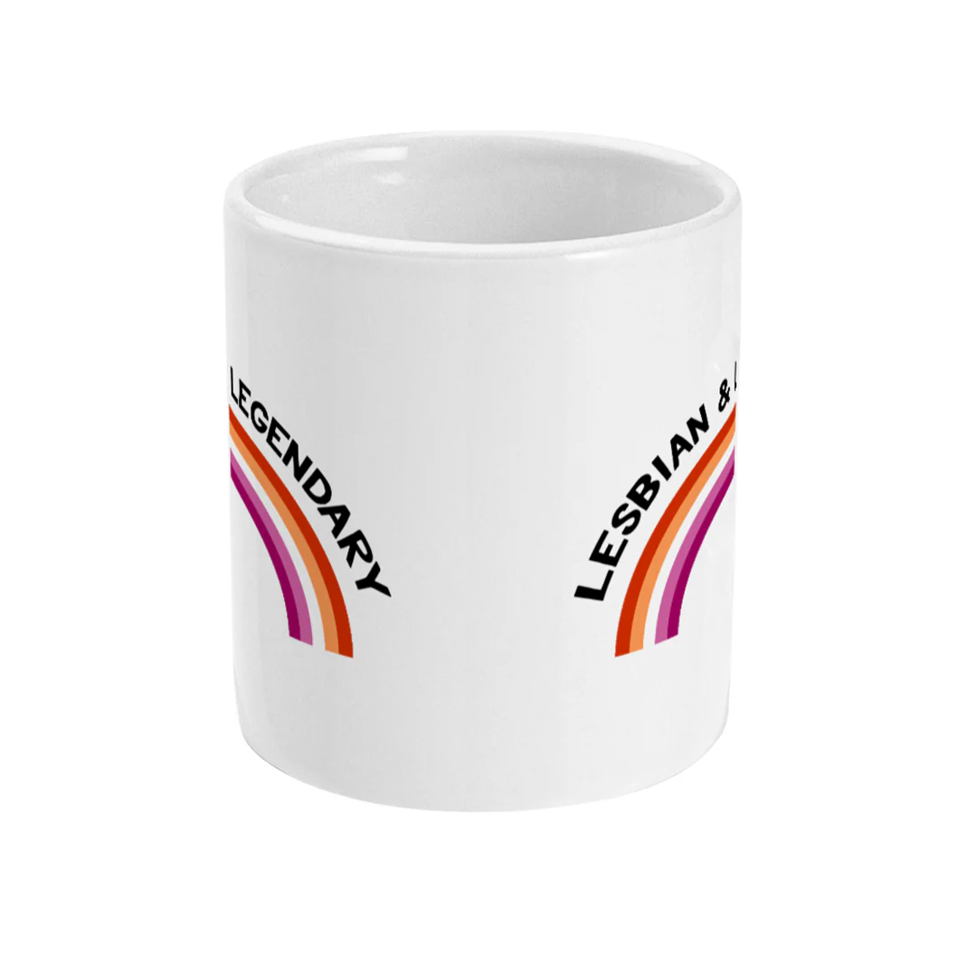 Lesbian & Legendary Coffee Mug - Image 2