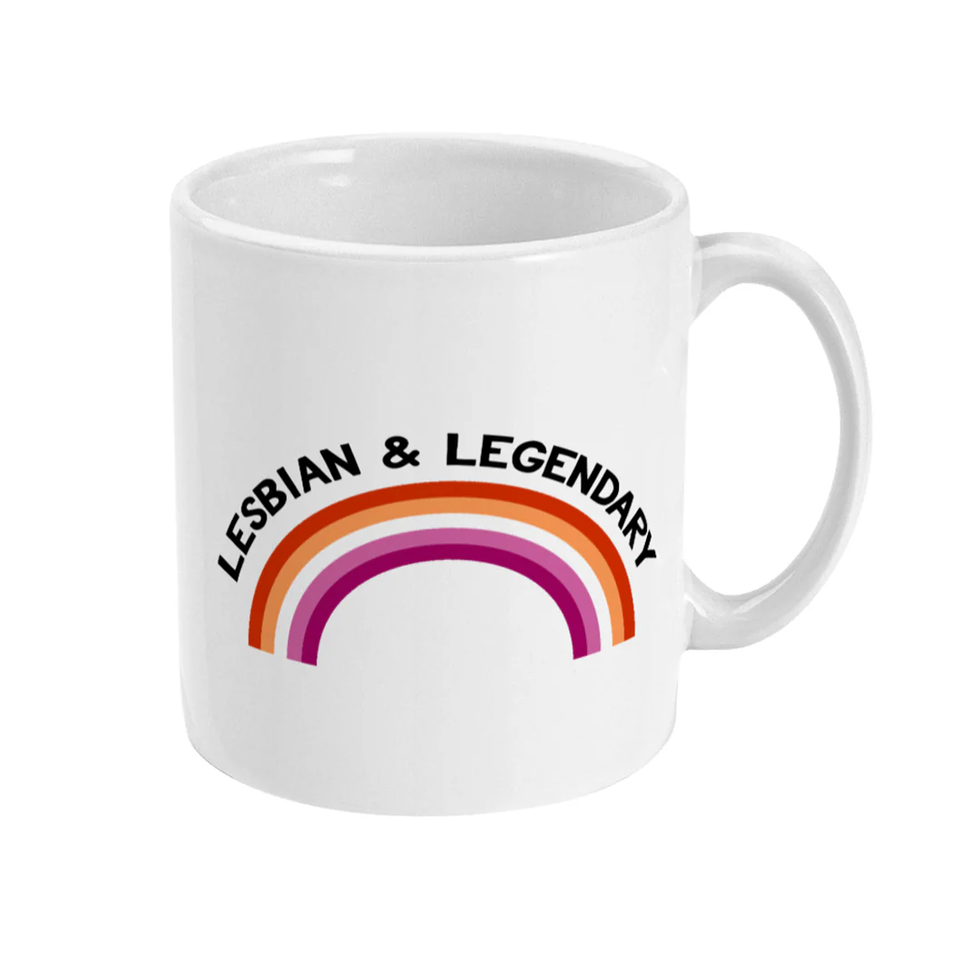 Lesbian & Legendary Coffee Mug - Image 3