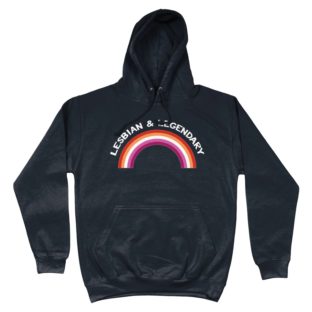 Lesbian & Legendary Hoodie - Image 3