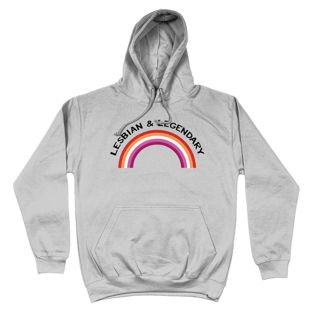 Lesbian & Legendary Hoodie - Image 4