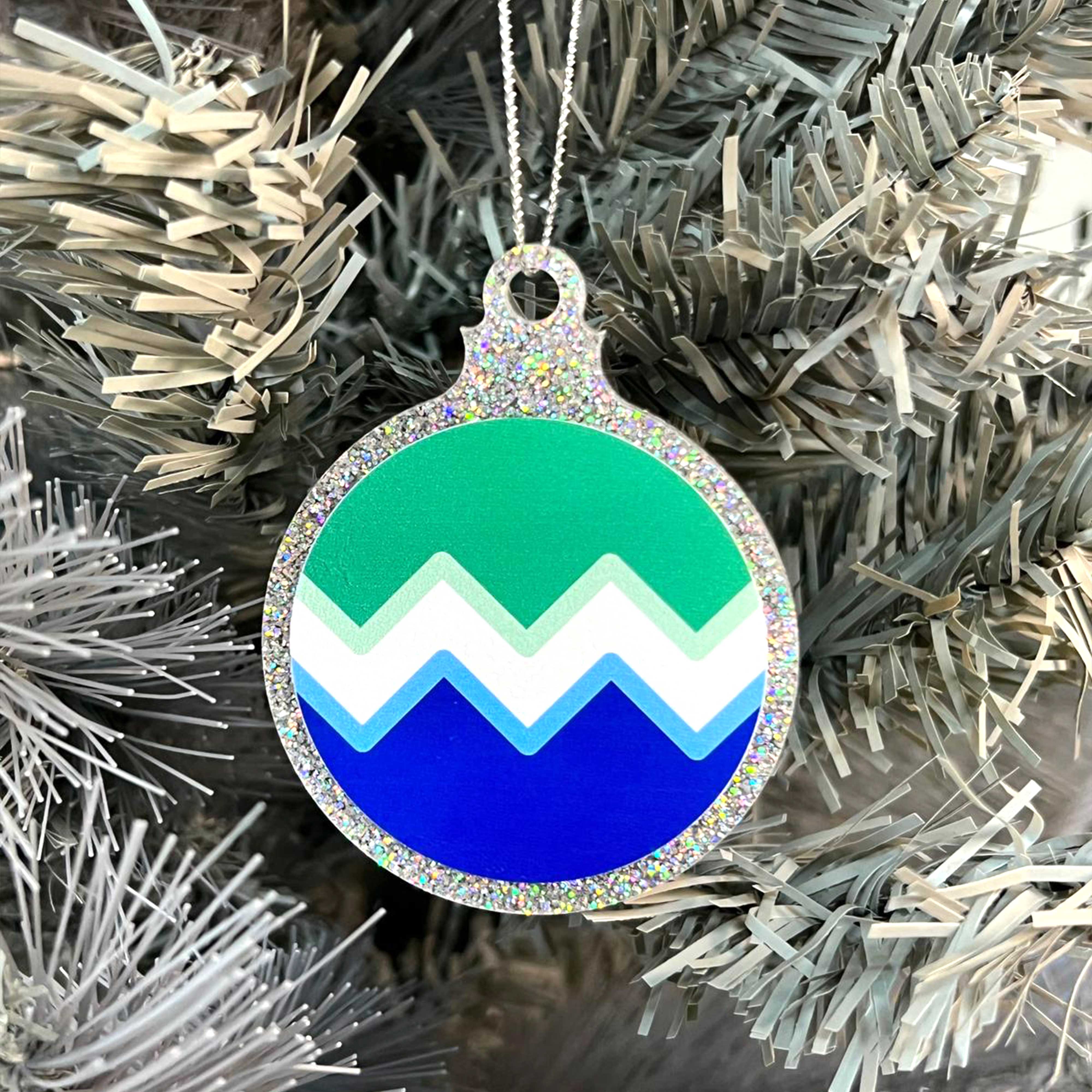 Lesbian Pride Flag Christmas Bauble - Image 5