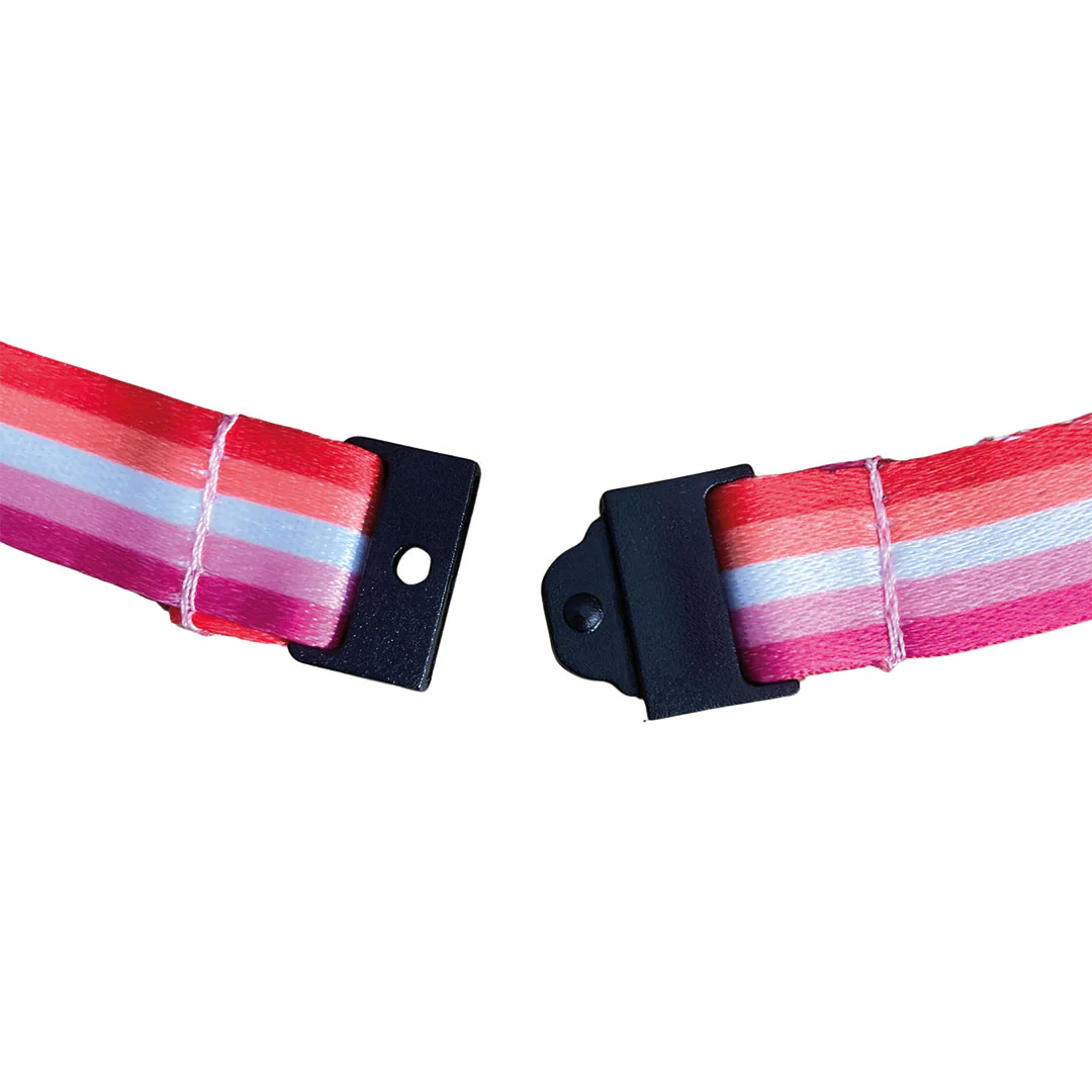Lesbian Pride Flag Lanyard - Image 2