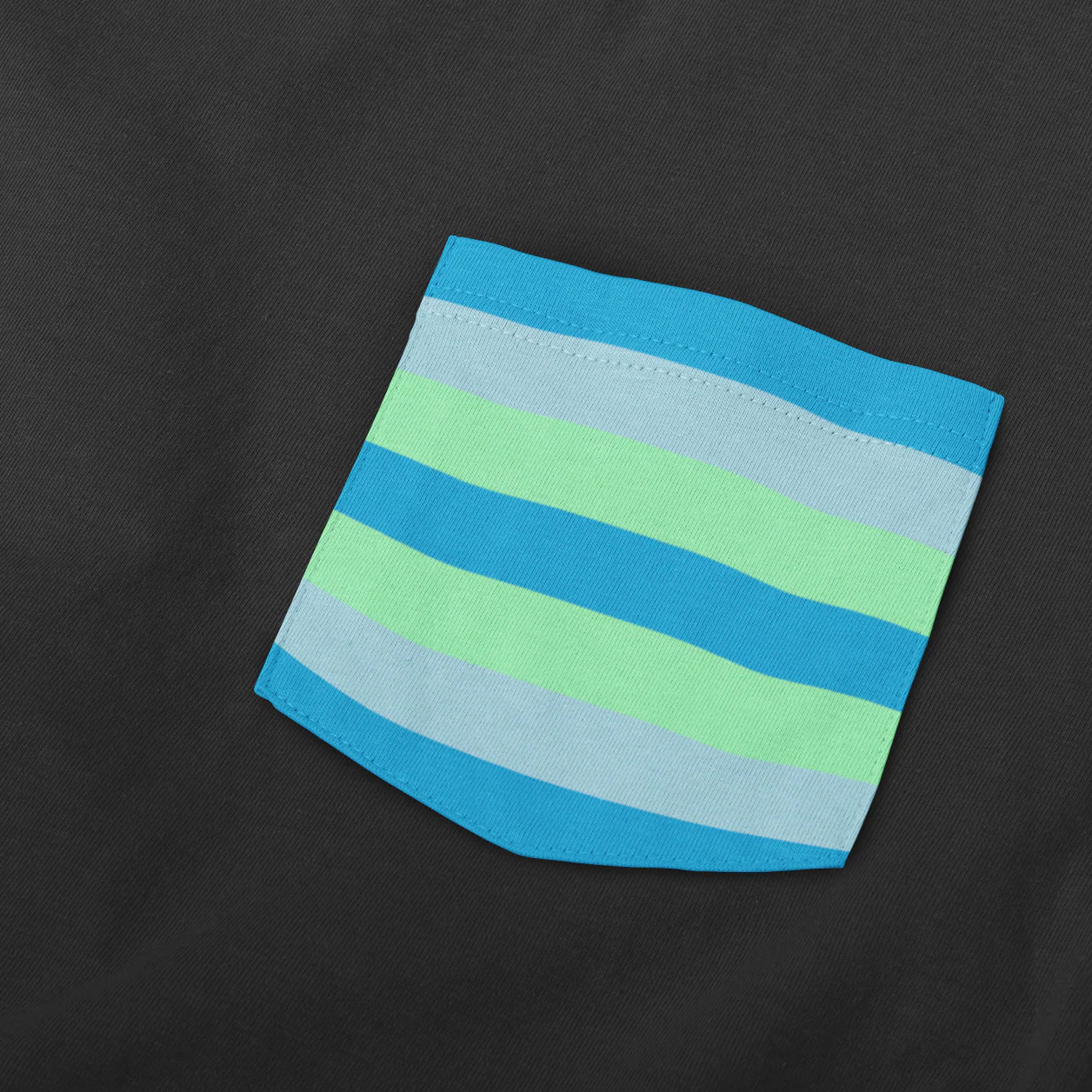 Minsexual Pride Flag Pocket T Shirt - Image 2