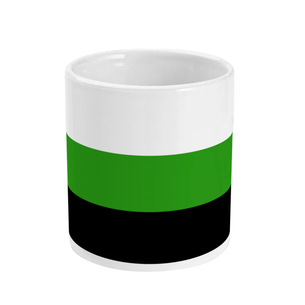Neutrois Pride Flag Coffee Mug - Image 2