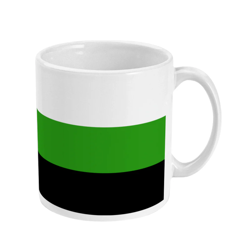 Neutrois Pride Flag Coffee Mug - Image 3