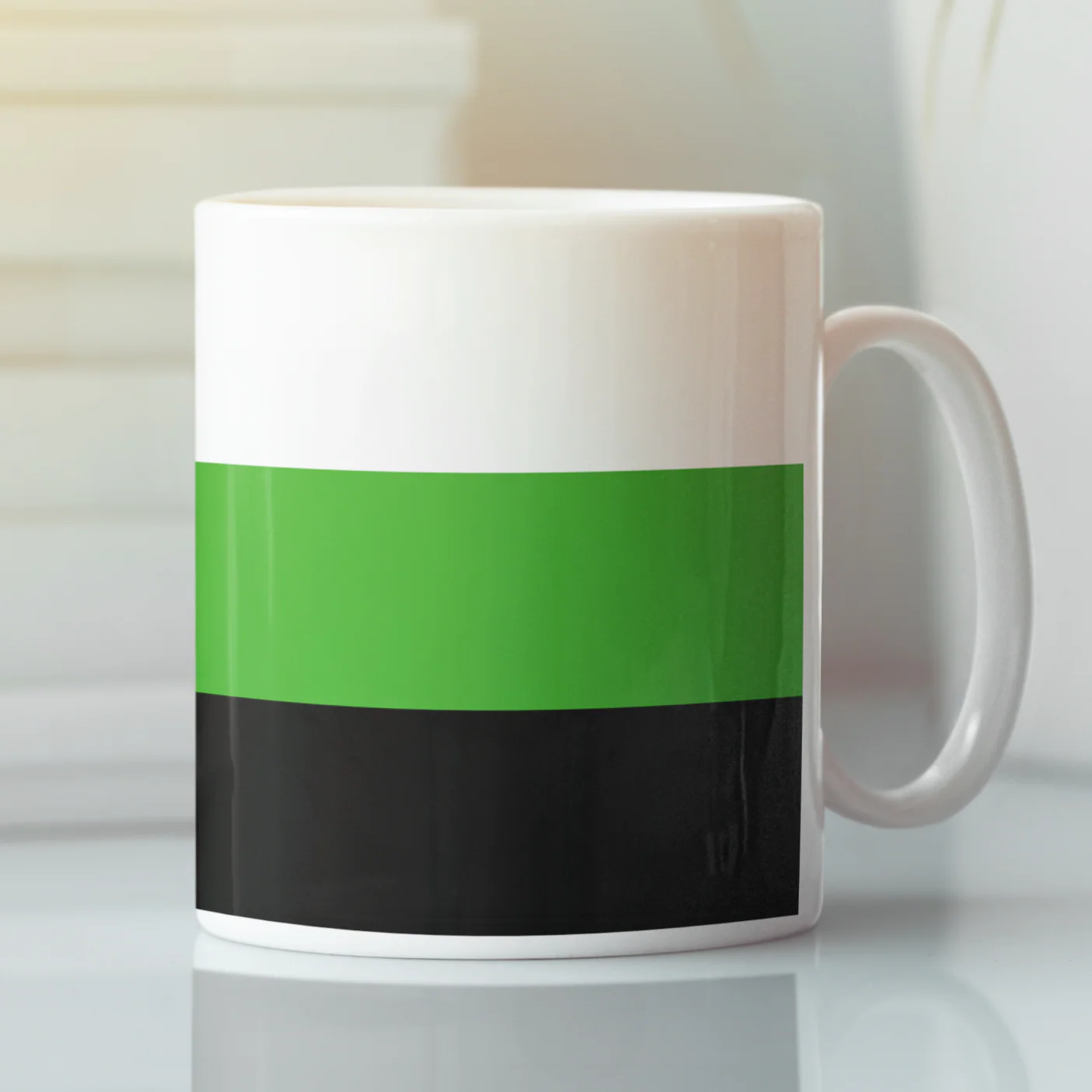 Neutrois Pride Flag Coffee Mug - Image 4