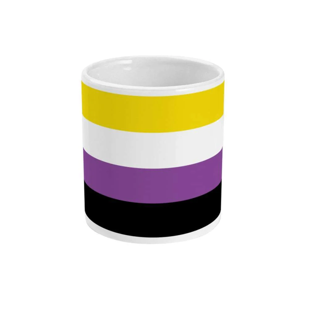 Non Binary Pride Flag Coffee Mug - Image 2