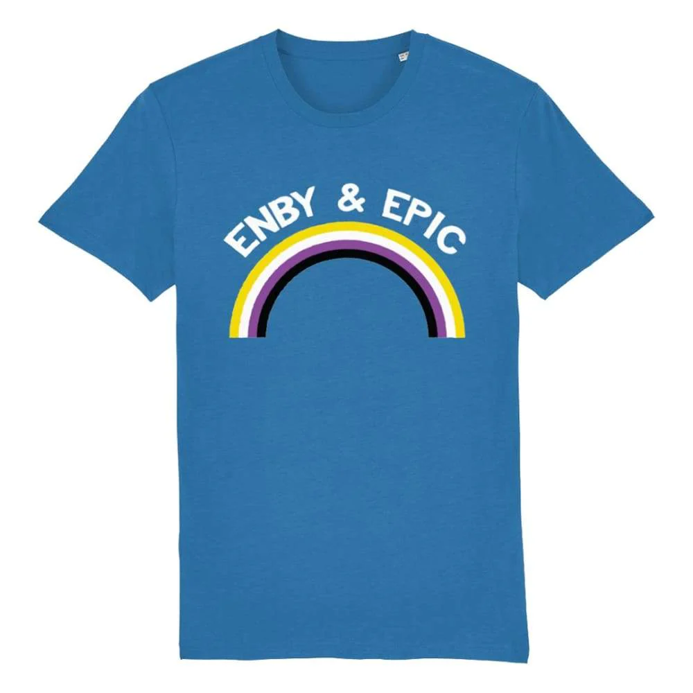 Non Binary Pride T Shirt | Enby & Epic - Image 3