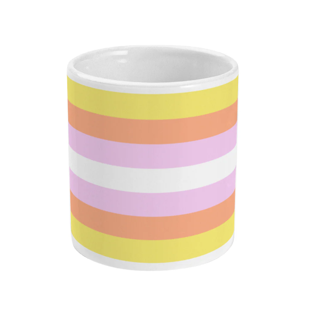 Pangender Pride Flag Coffee Mug - Image 2