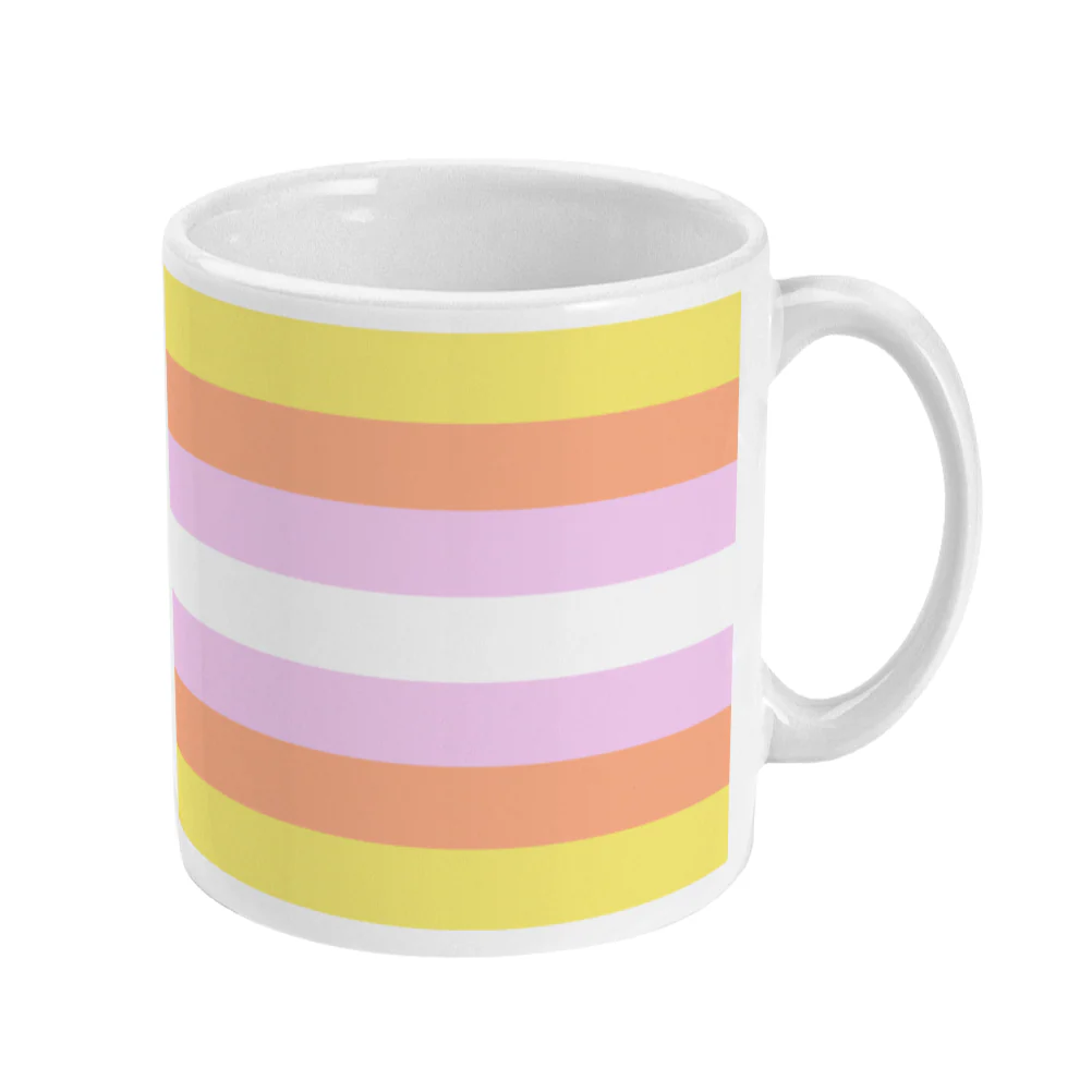 Pangender Pride Flag Coffee Mug - Image 3