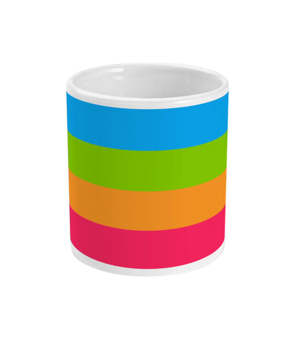 Panromantic Pride Flag Coffee Mug - Image 2