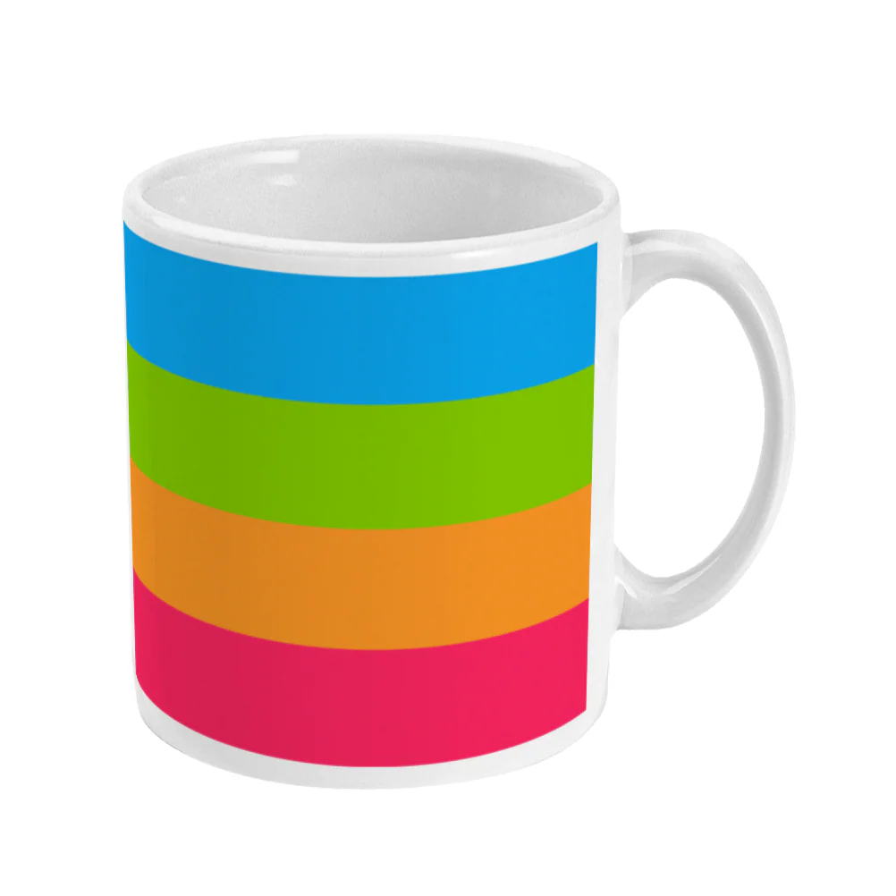 Panromantic Pride Flag Coffee Mug - Image 3