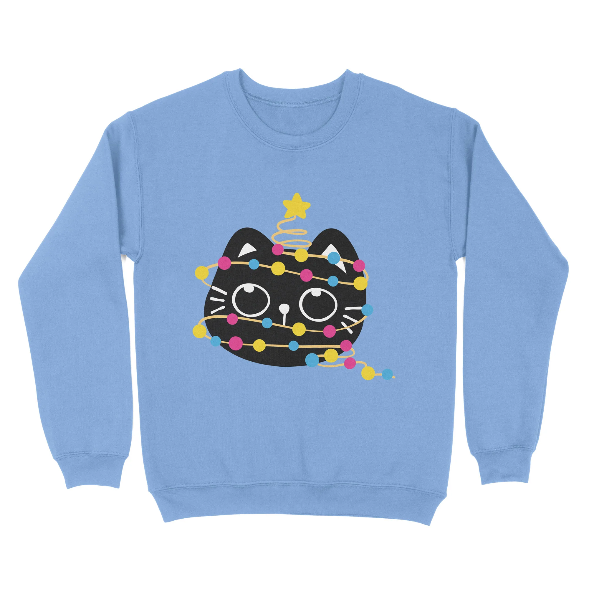 Pansexual Cat Christmas Jumper - Image 2
