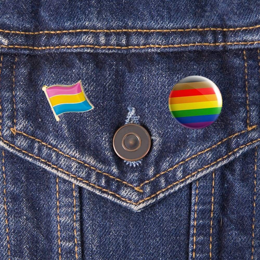 Pansexual Flag Pin - Image 2
