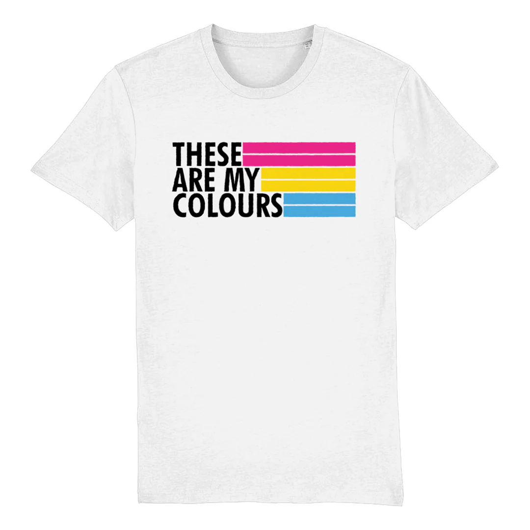 Pansexual Pride Shirt - These Are My Colours - Image 2