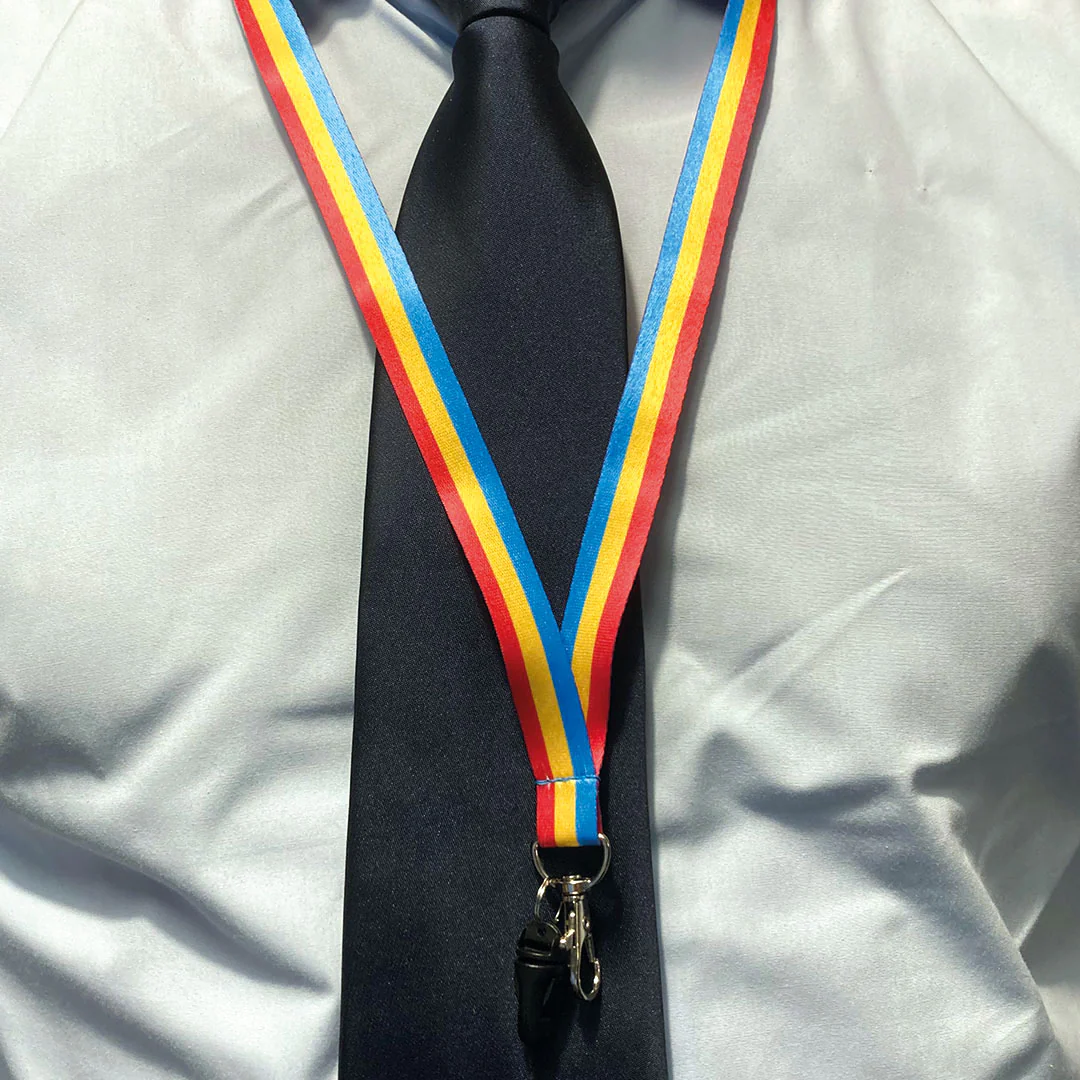 Pansexual Pride Flag Lanyard - Image 3