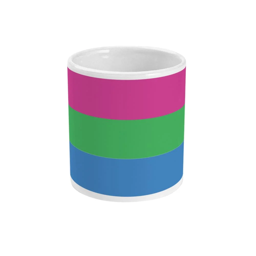 Polysexual Pride Flag Coffee Mug - Image 2