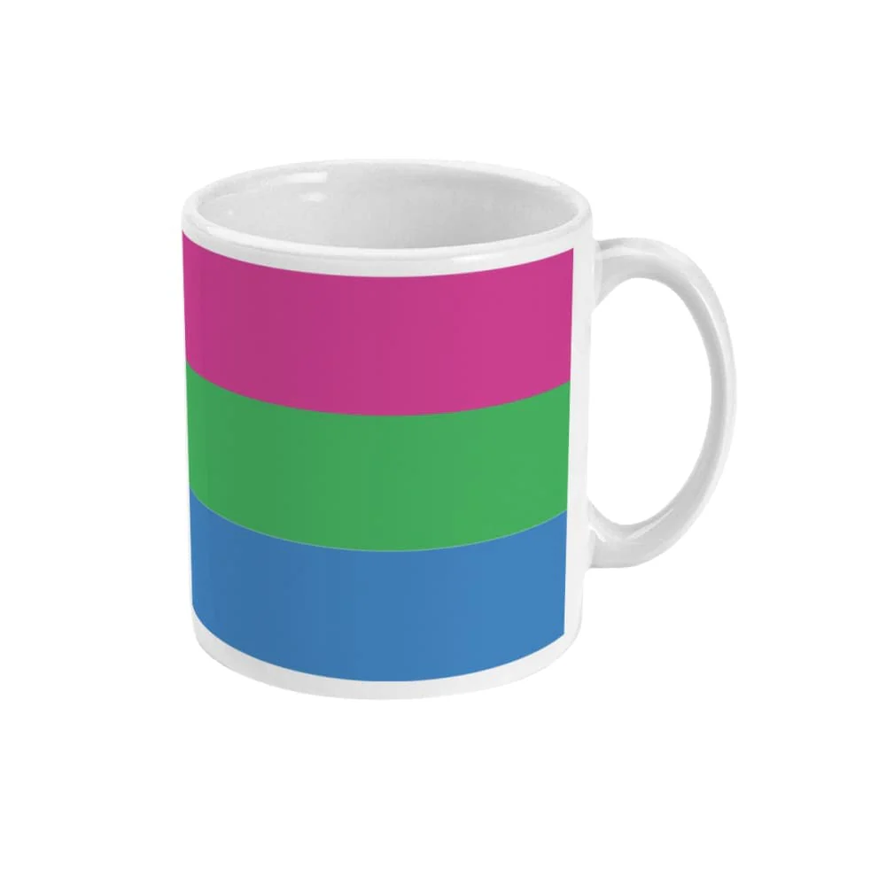 Polysexual Pride Flag Coffee Mug - Image 3