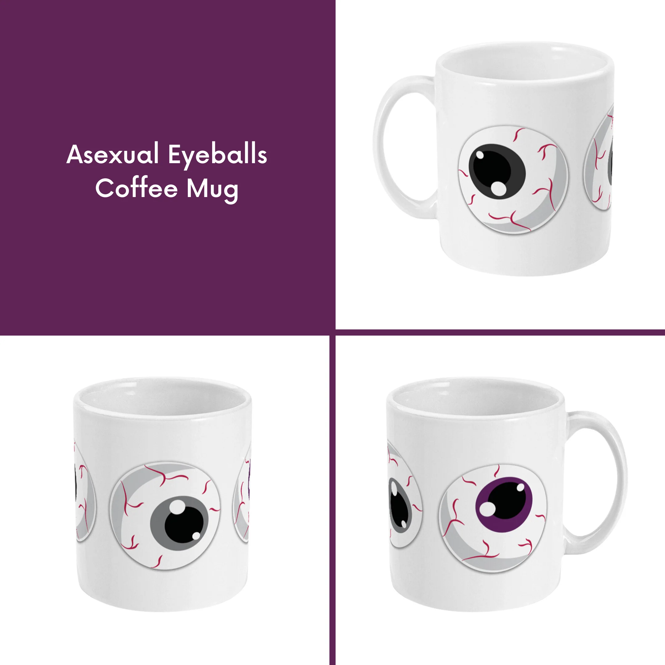 Subtle Pride Eyeballs Coffee Mug - Image 4