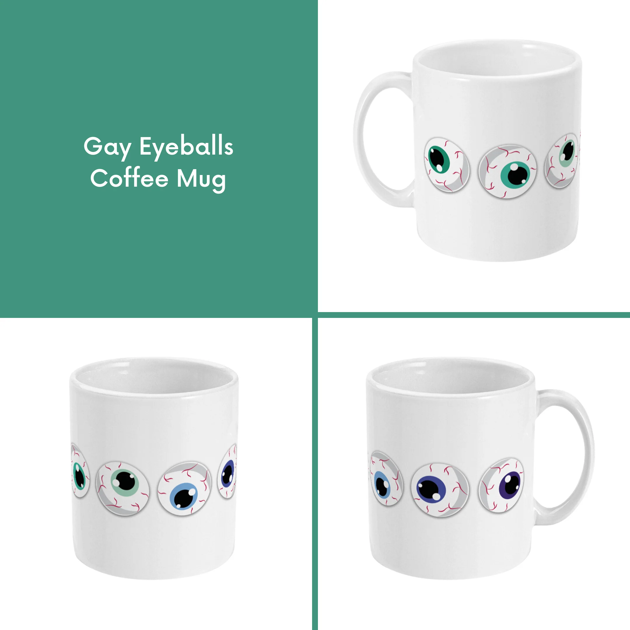 Subtle Pride Eyeballs Coffee Mug - Image 6
