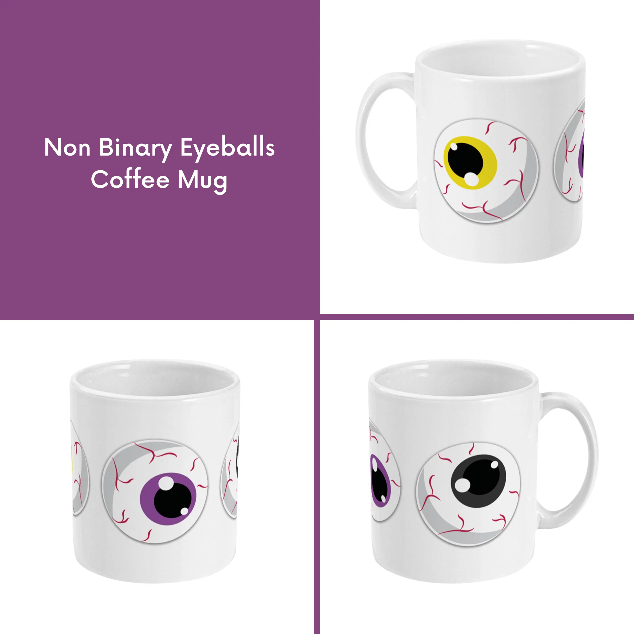 Subtle Pride Eyeballs Coffee Mug - Image 8