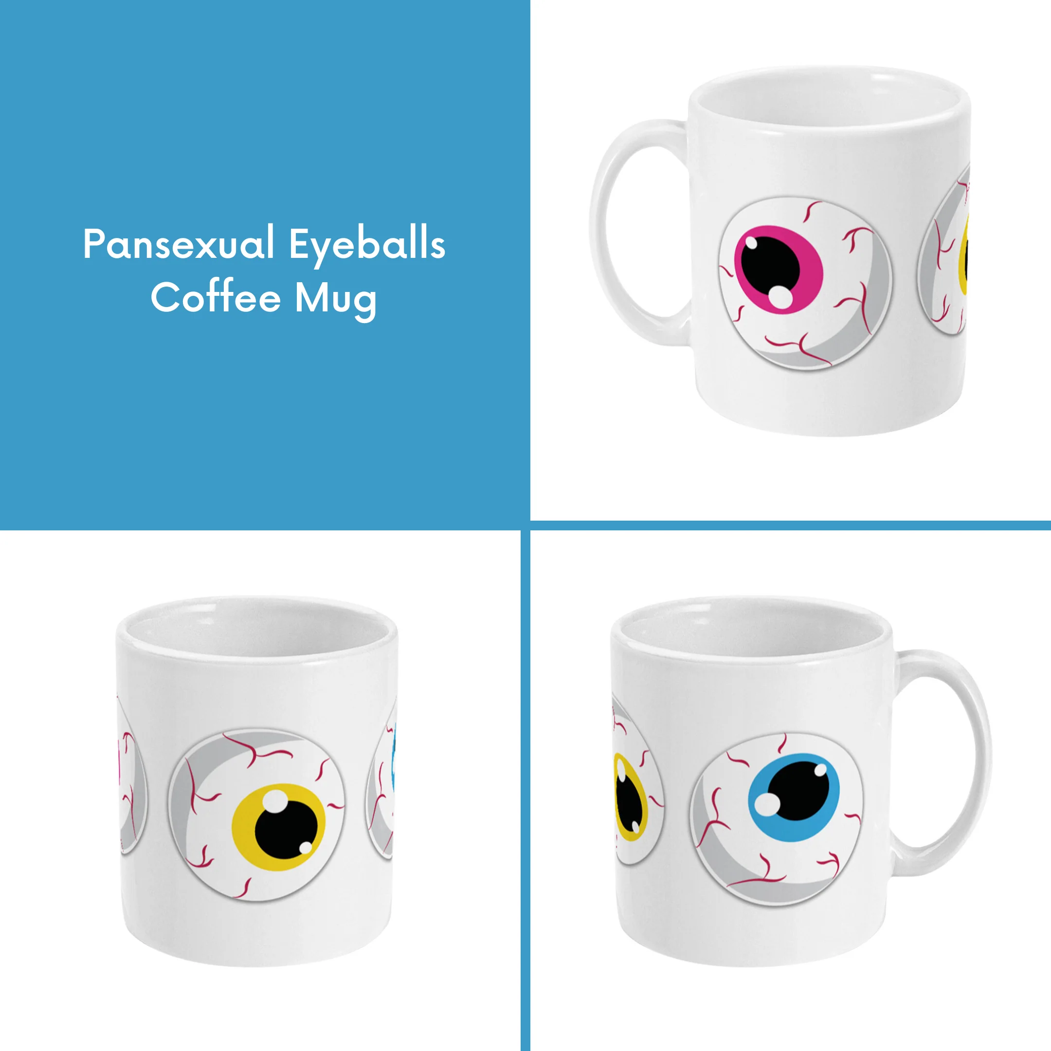 Subtle Pride Eyeballs Coffee Mug - Image 9