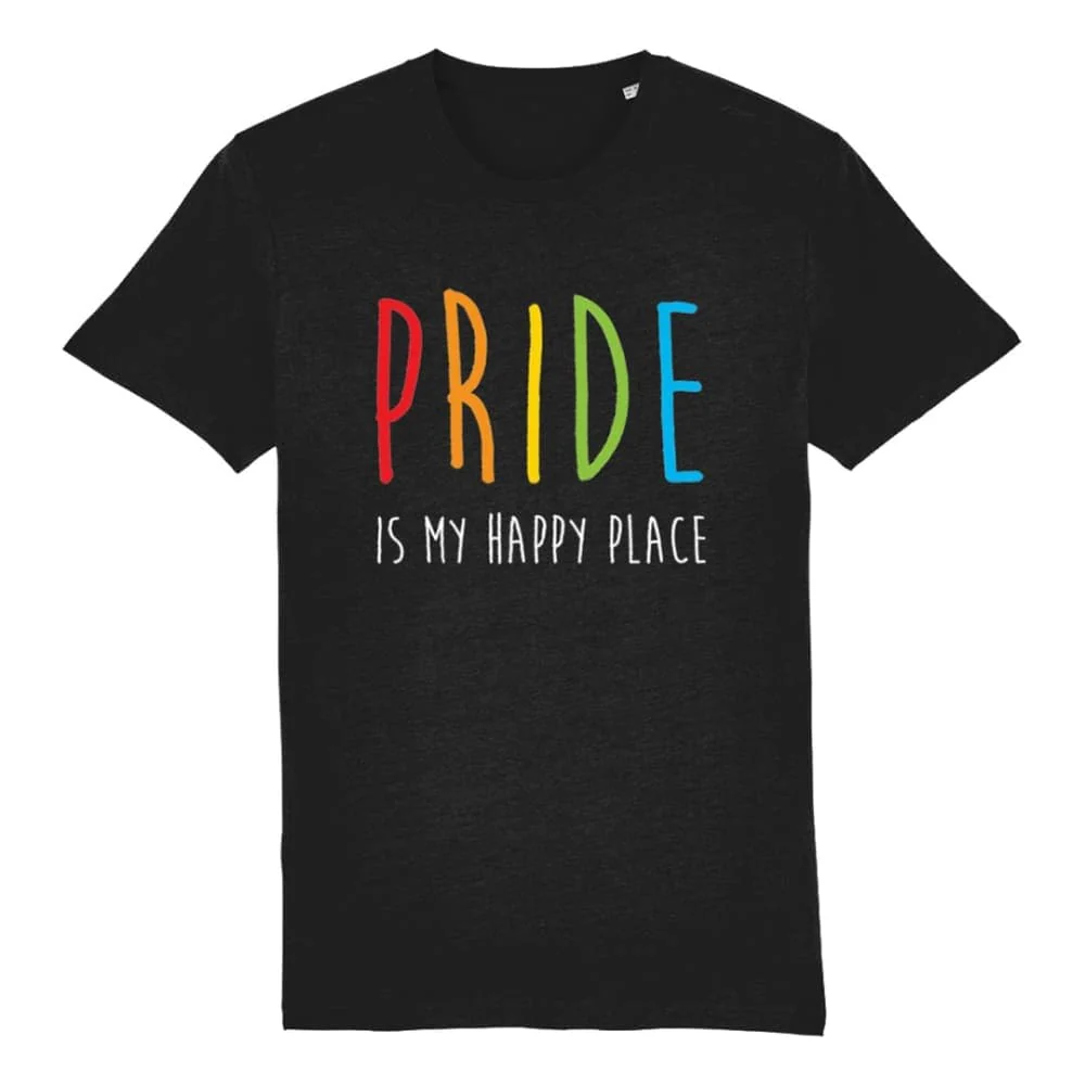 Pride is my Happy Place T Shirt - Image 2