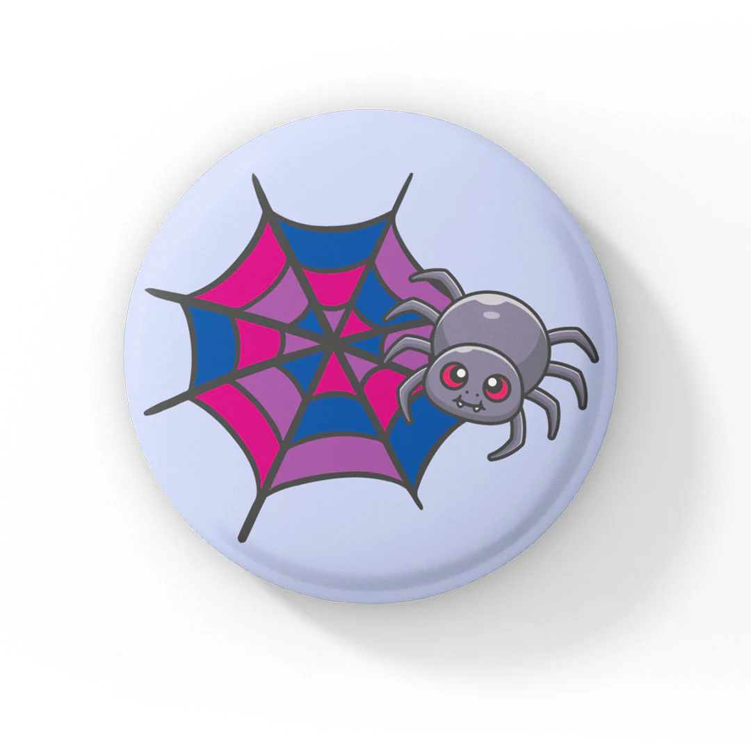 Subtle Pride Spider Badge - Image 3