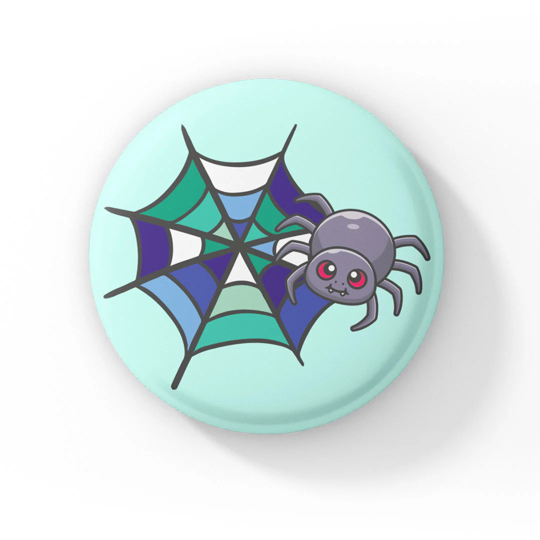 Subtle Pride Spider Badge - Image 4