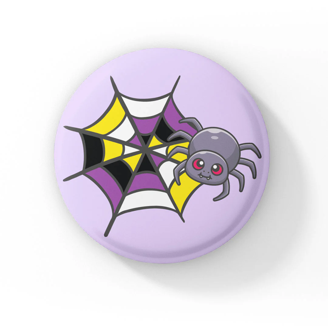 Subtle Pride Spider Badge - Image 6