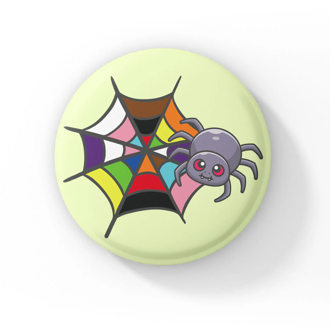 Subtle Pride Spider Badge - Image 8