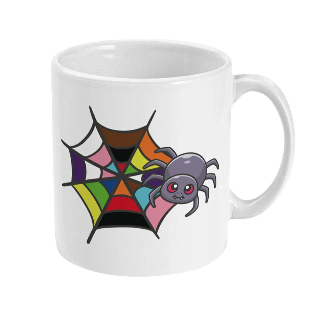 Subtle Pride Spider Coffee Mug - Image 2