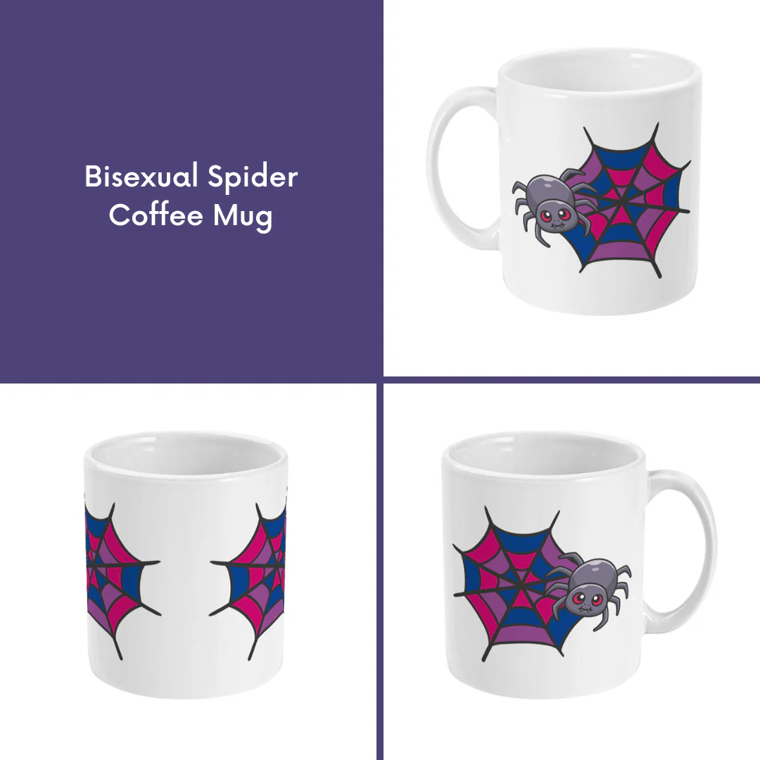 Subtle Pride Spider Coffee Mug - Image 5