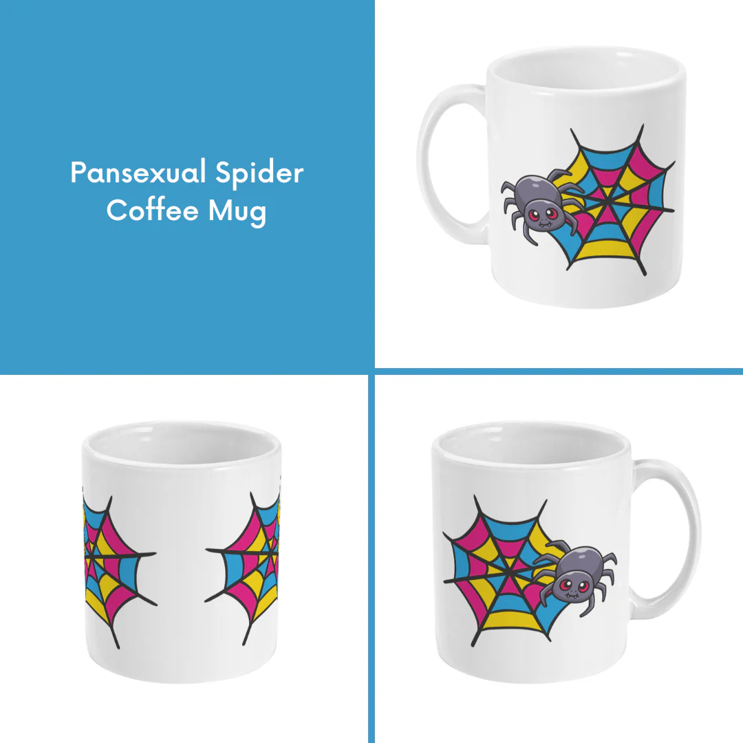 Subtle Pride Spider Coffee Mug - Image 8
