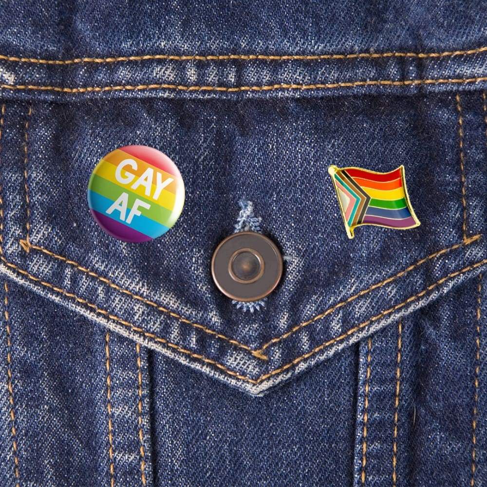 Progress Pride Flag Pin - Image 2