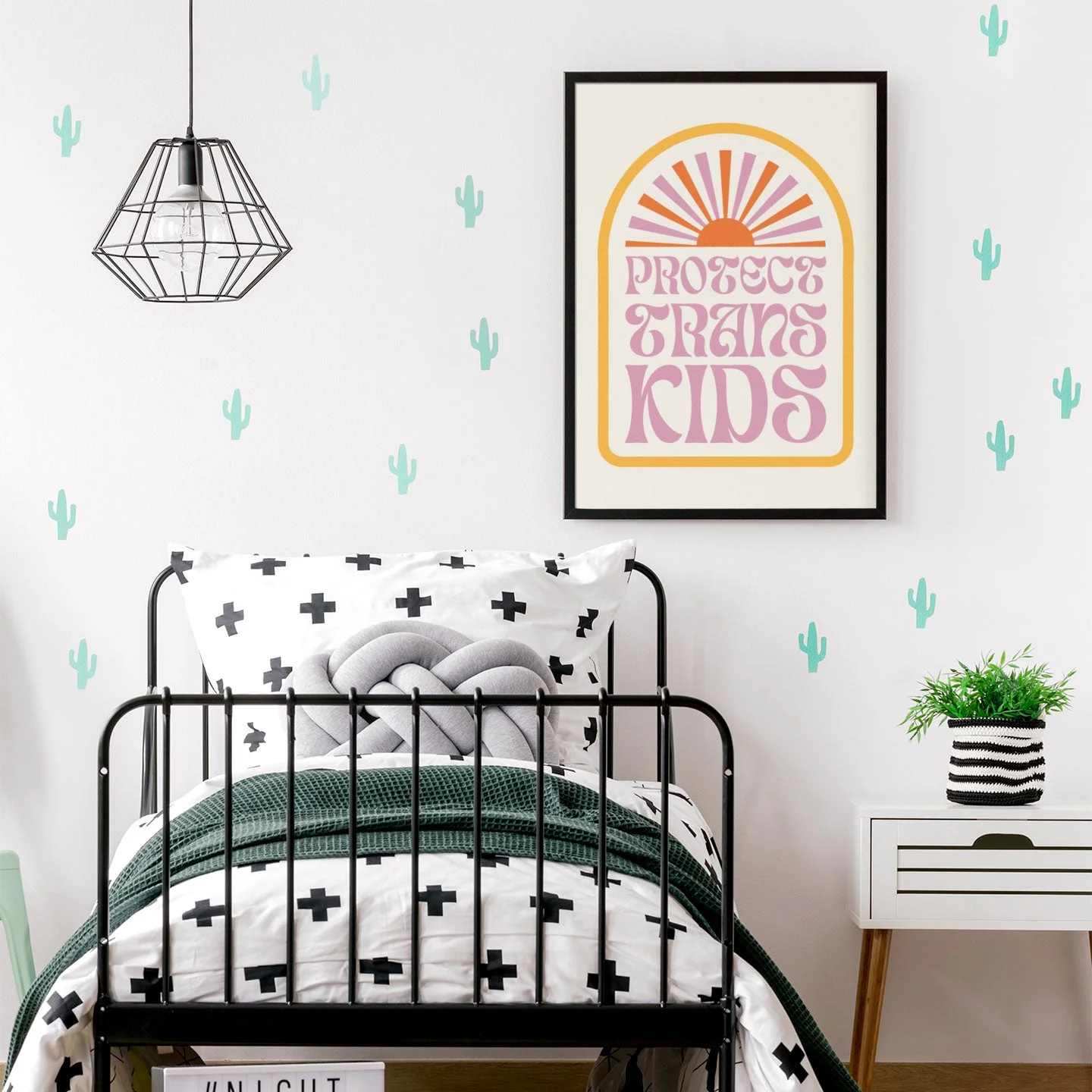 Protect Trans Kids Art Print - Image 2
