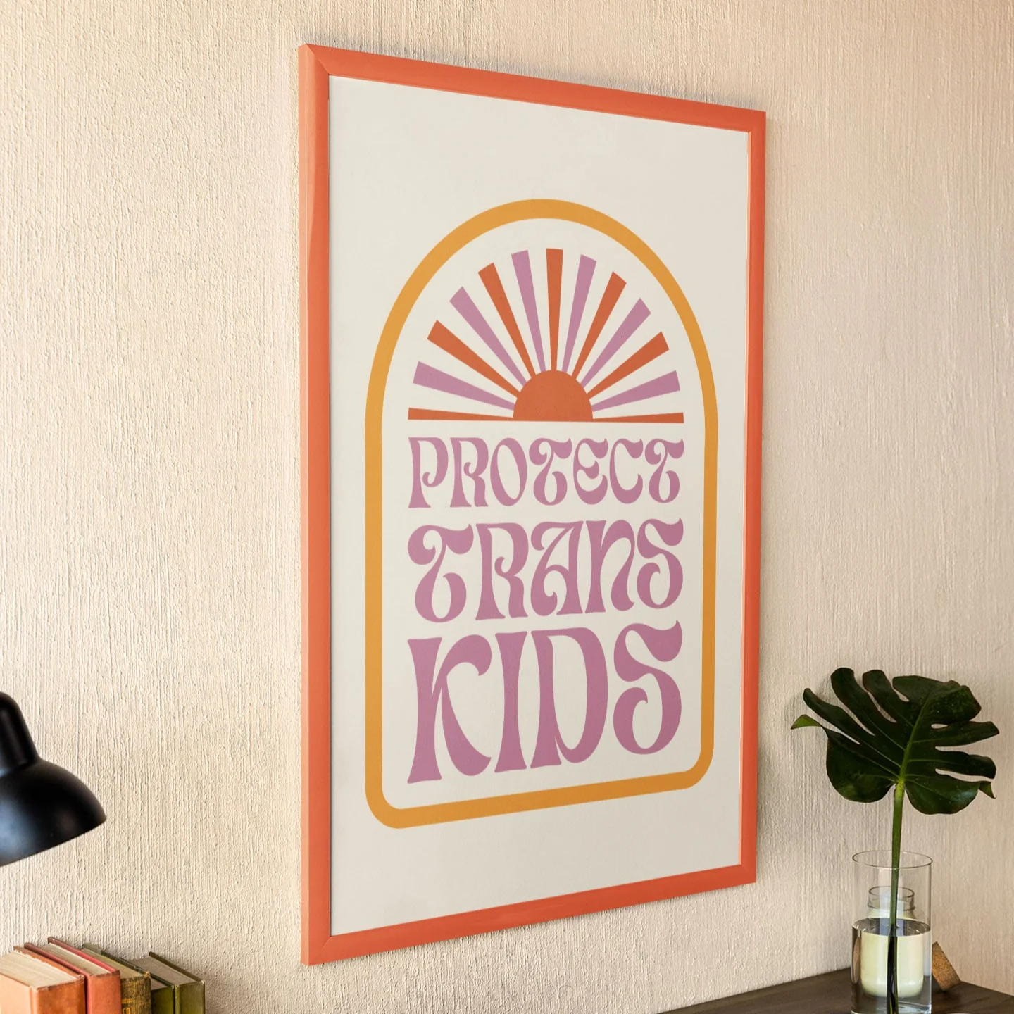 Protect Trans Kids Art Print - Image 4