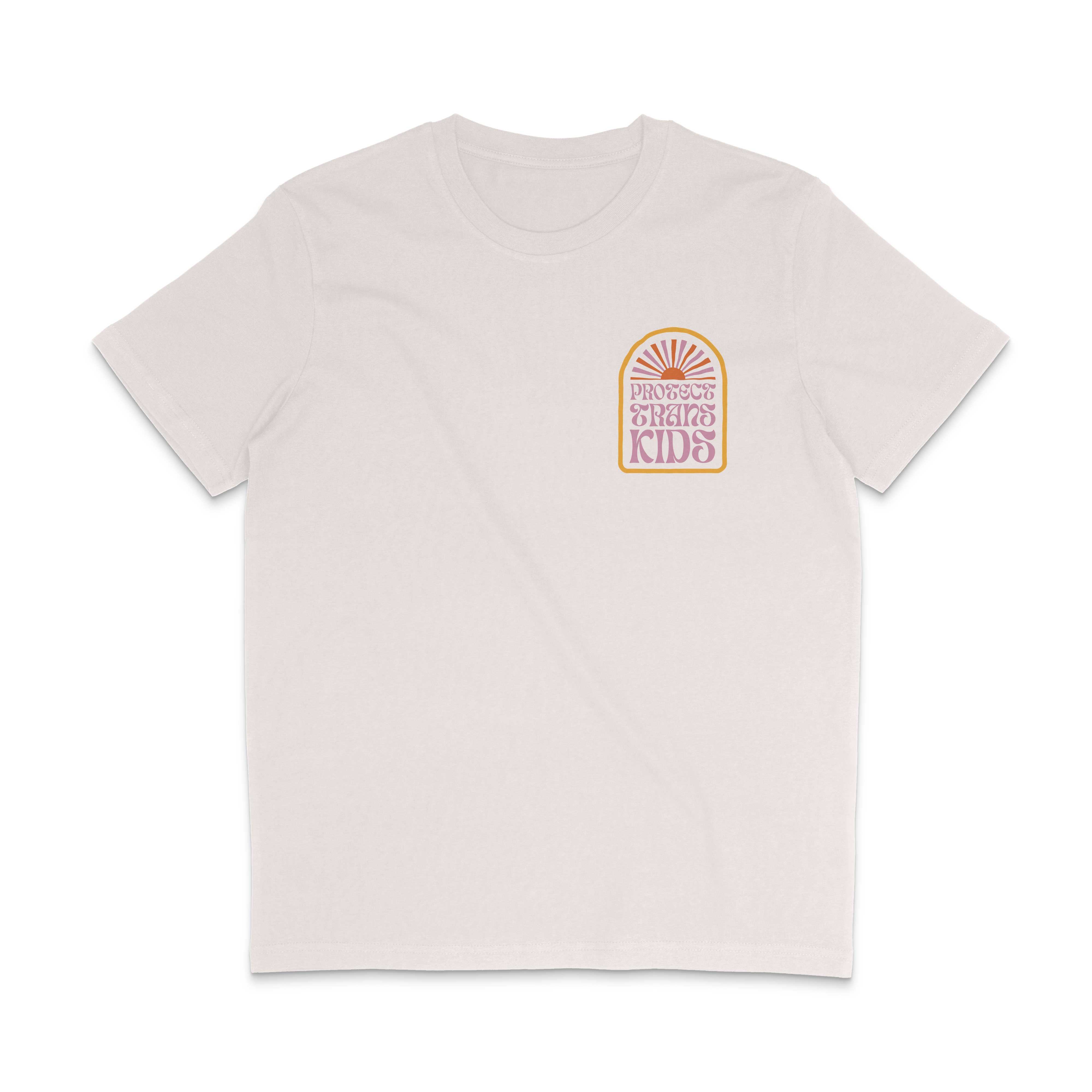 Protect Trans Kids Retro Pride Shirt - Image 2