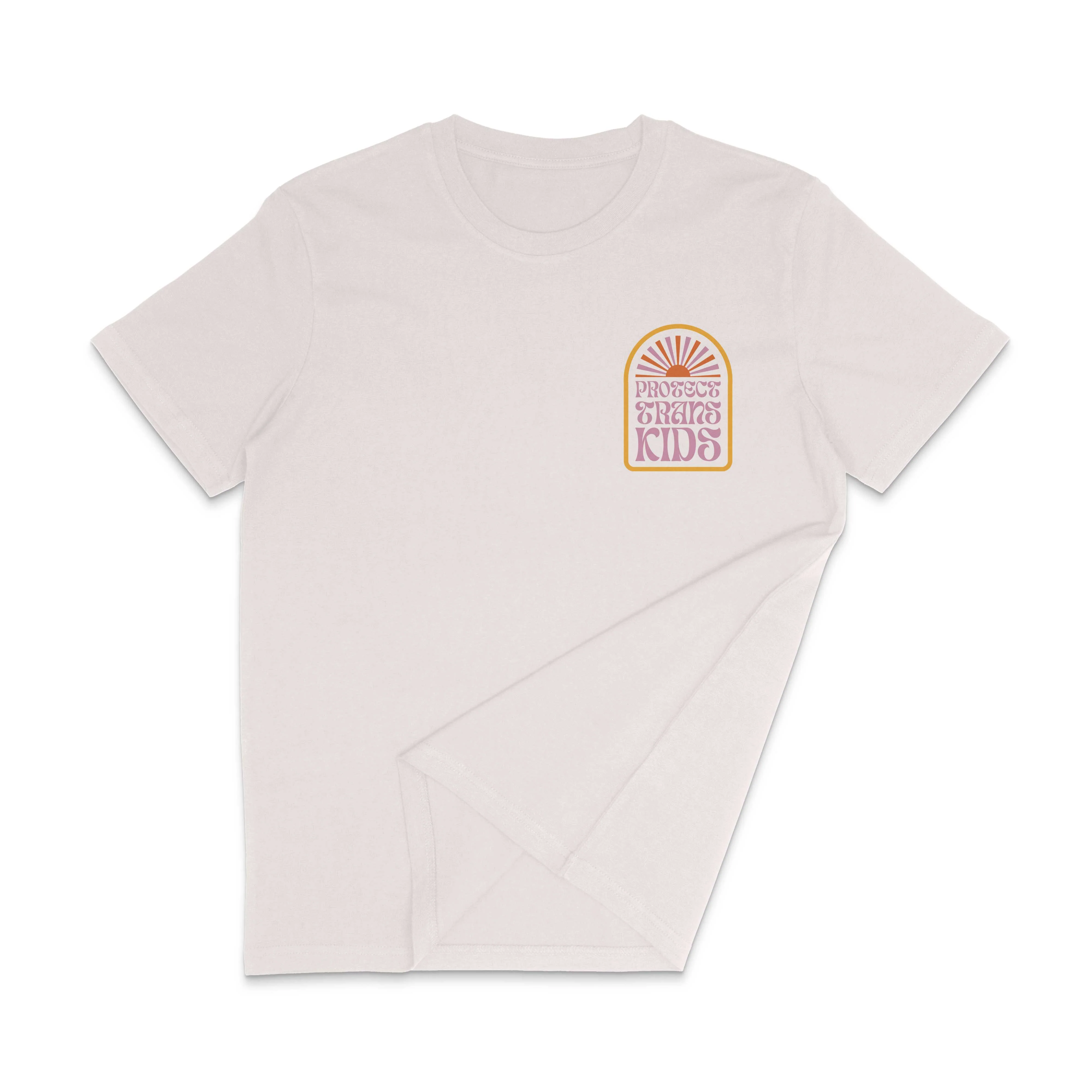 Protect Trans Kids Retro Pride Shirt - Image 3