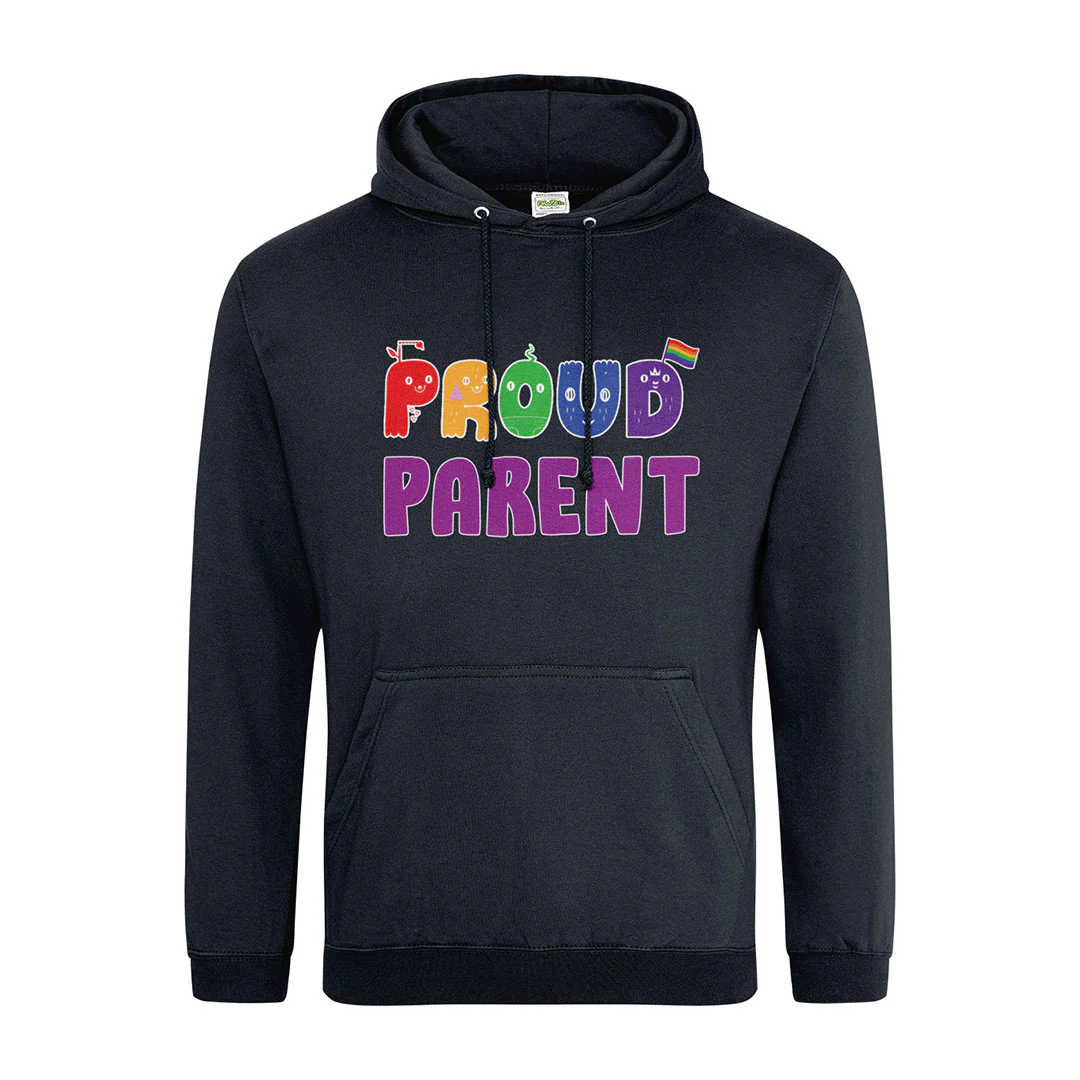 Customisable Proud Parent Pride Hoodie - Image 4