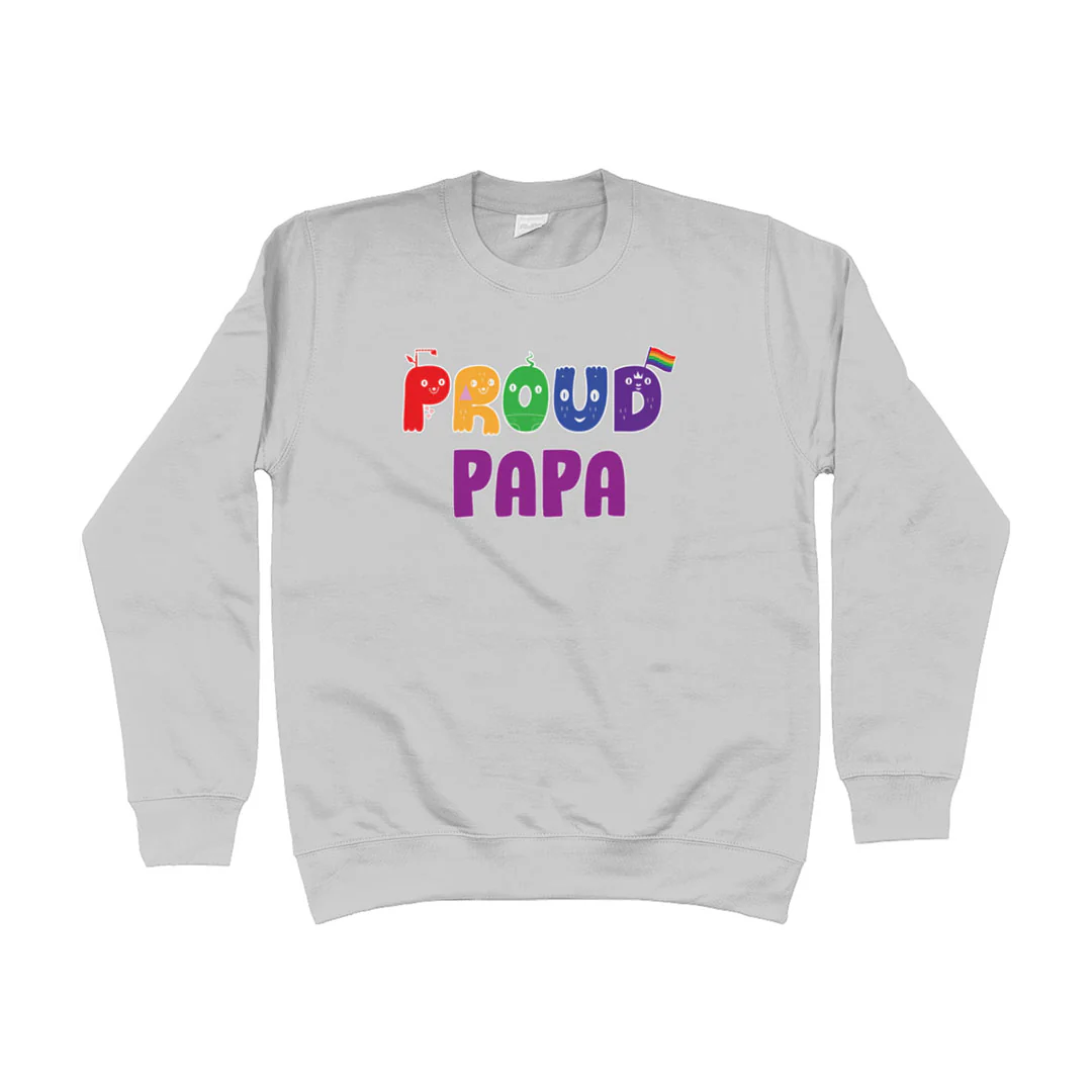 Customisable Proud Parent Pride Sweatshirt - Image 3