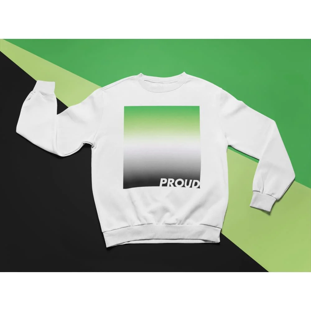Proud Aromantic Sweatshirt - Image 2