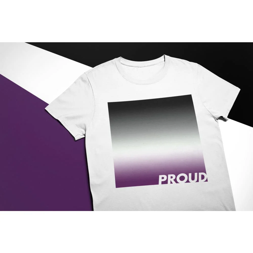 Proud Asexual T Shirt - Image 2