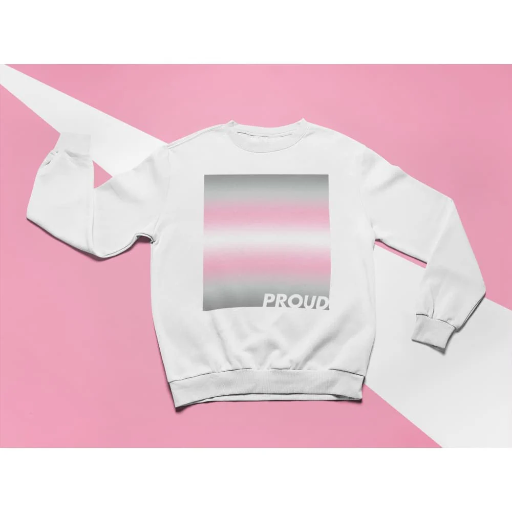 Proud Demigirl Sweatshirt - Image 2