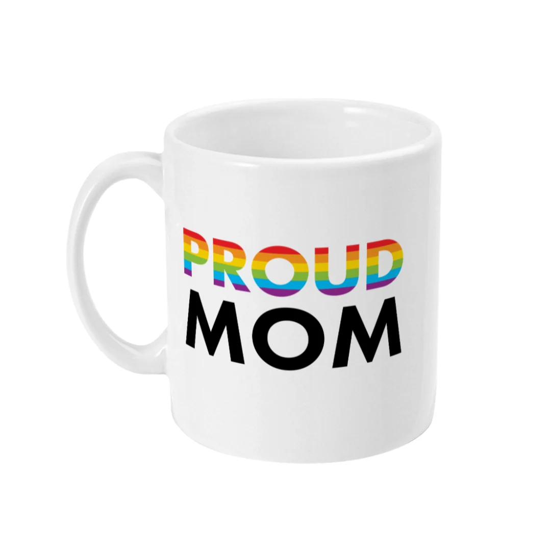 Proud Mum - Rainbow Flag Mug - Image 5