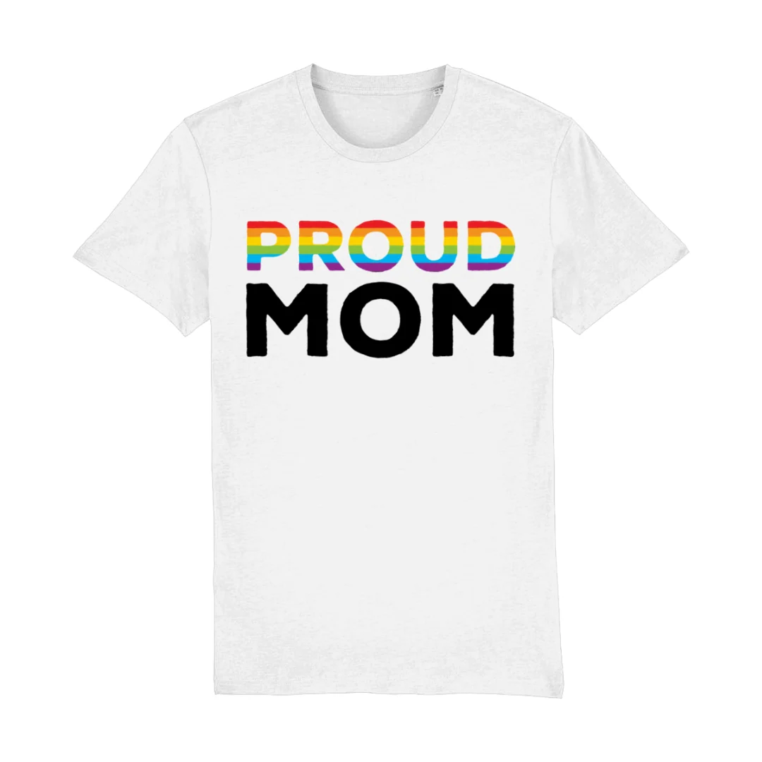 Proud Mum - Rainbow Flag T-Shirt - Image 3