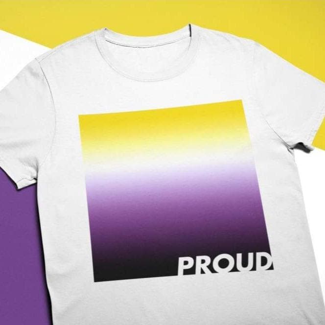 Proud Non Binary T Shirt - Image 2