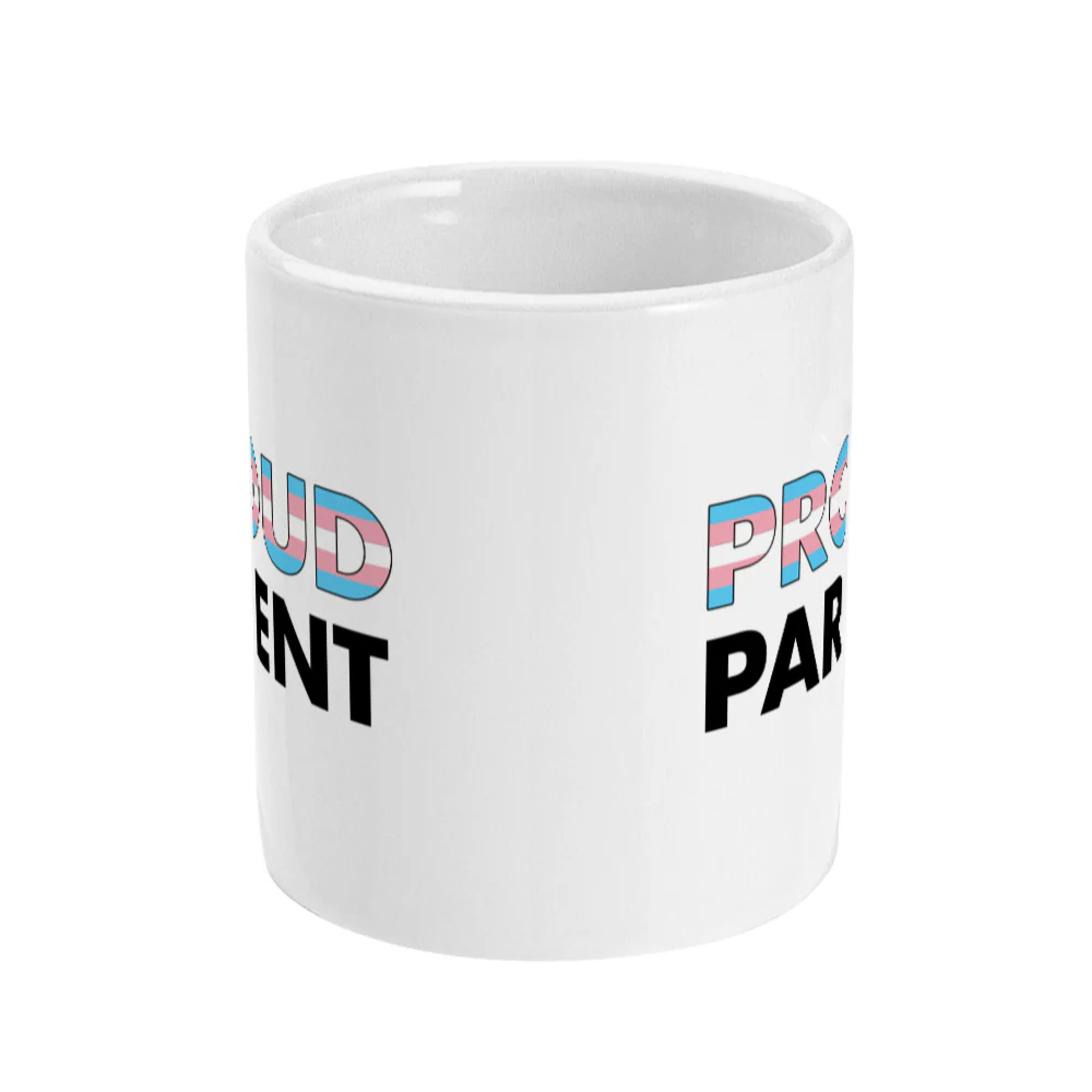 Proud Parent - Transgender Flag Mug - Image 2