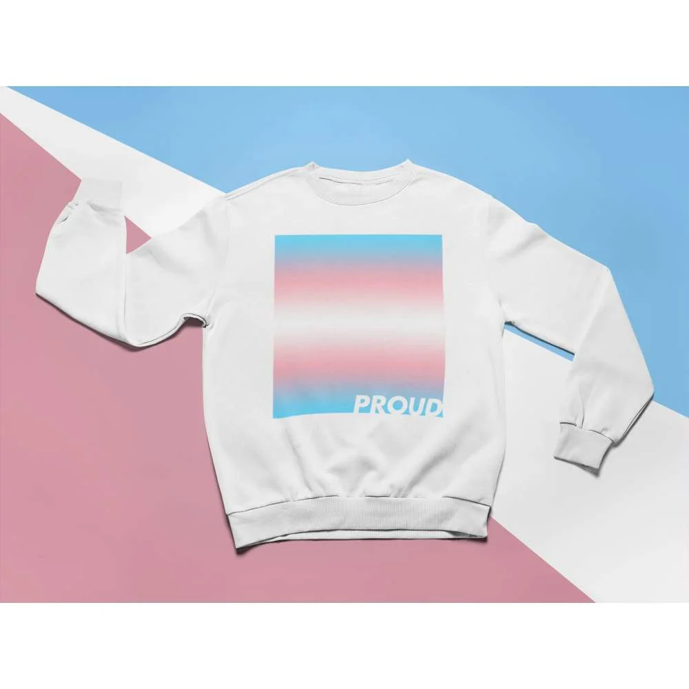 Proud Transgender Sweatshirt - Image 2